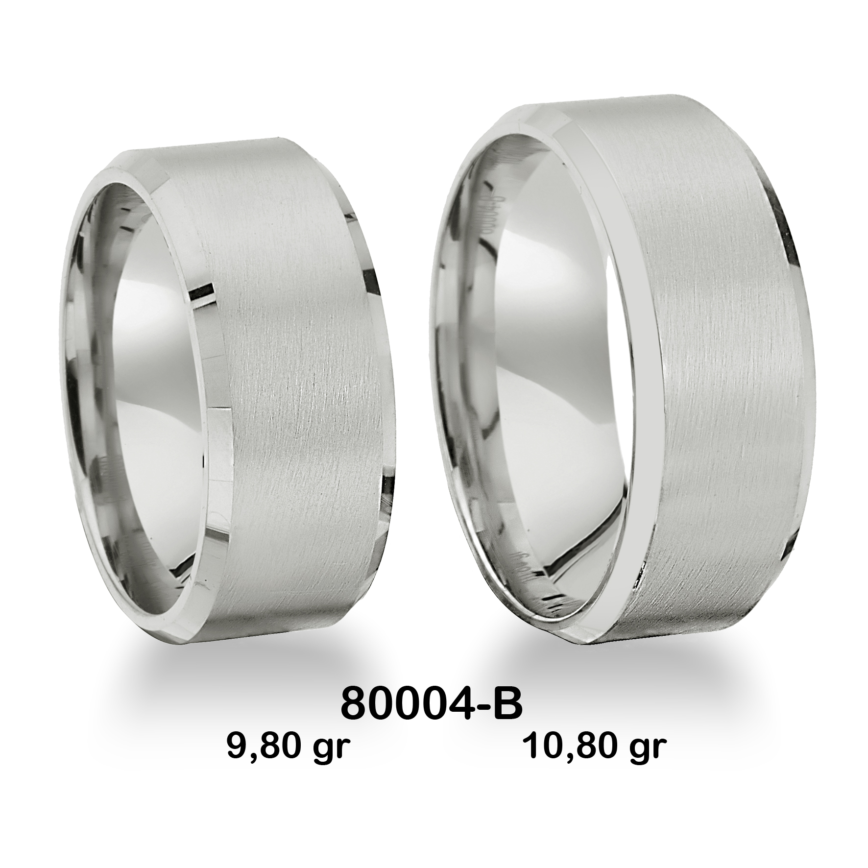 Beyaz Alyans Modeli-80004-B